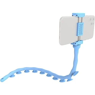 Abbildung von DigiPower Octopus Smartphone Halterung, (mit Saugnäpfen, 51cm, Halt auf glatten Oberflächen)