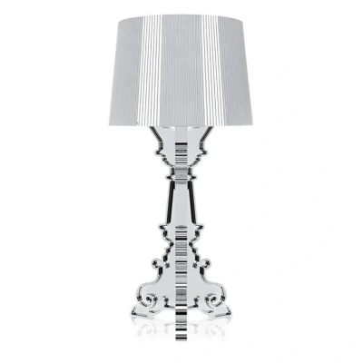 Abbildung von Kartell Bourgie LED Tischleuchte, silber