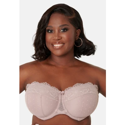 Abbildung von Sugarshape trägerloser/variabler BH, Damen, Größe: 85E, Taupe
