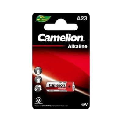 Abbildung von Batterie CAMELION A23, 12V, 28x10mm, Alkaline, 1er Blister