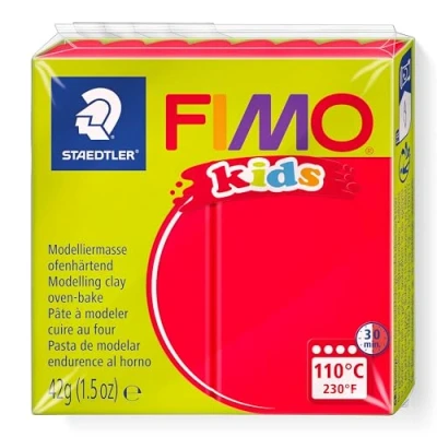 Abbildung von FIMO kids Modelliermasse, ofenh‰rtend, rot, 42 g VE = 1