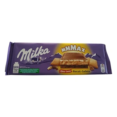 Abbildung von Milka Schokoladen Tafel Choco Swing, 300g (Milka Schokolade mit Keks)