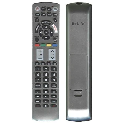 Abbildung von [ BELIFE ] Ersatz Fernbedienung TV Universalfernbedienung für Panasonic N2QAYB000842 / N2QAYB000840 N2QAYB001011 N2QAYB000074 N2QAYB000928 N2QAYB000863 N2QAYB001109