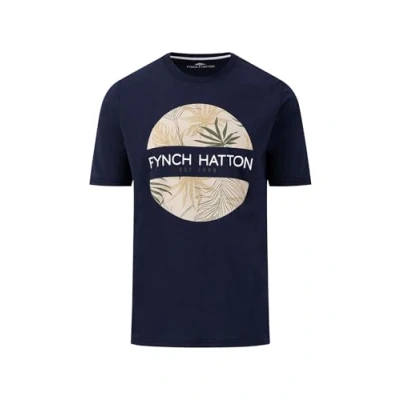Abbildung von FYNCH HATTON T Shirt, Artwork Navy 3XL