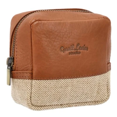Abbildung von Gusti Leder Clara Kosmetiktasche, Größe: One Size, Hazelnut