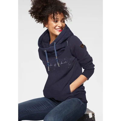 Abbildung von Ragwear Sweater &quot;GRIPY BUTTON O STARDUST&quot;, mit Statement Front Print &quot;We are made of Stardust&quot;