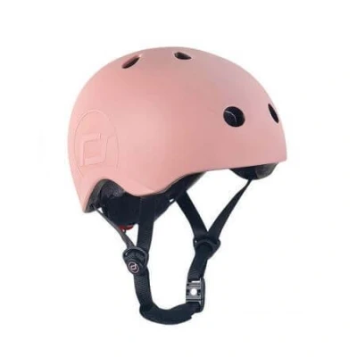 Abbildung von Scoot and Ride Kinderhelm S Rose, 51 55 cm Schutzhelm Fahrradhelm safety Helm für Scooter Roller Fahrrad, rosa