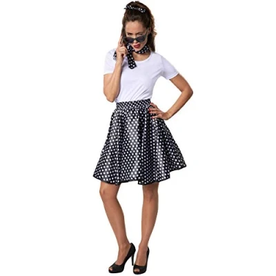 Abbildung von dressforfun Hippie Kostüm Frauenkostüm Rock ’n‘ Roll Baby, Sexy Outfit im Stil der 50er Jahre