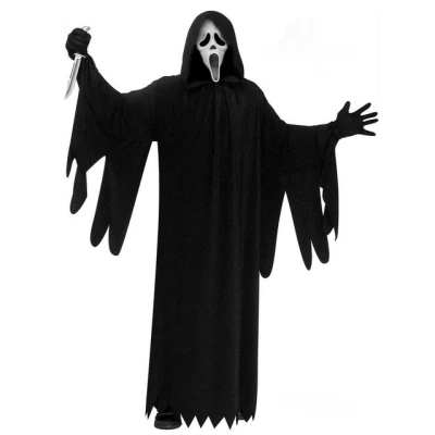 Abbildung von Fun World Kostüm Scream Ghostface Kostüm, des Killergespensts zum 25. Jubiläum Kinofilms