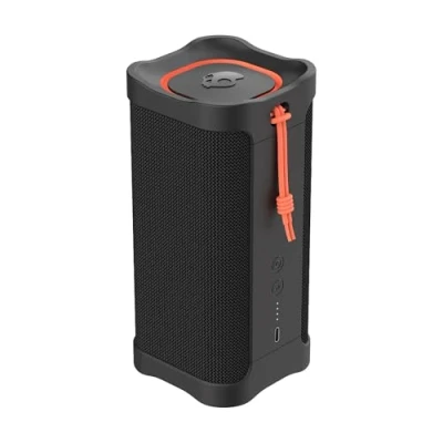 Abbildung von Skullcandy Terrain XL Wireless tragbarer Bluetooth Lautsprecher, Wasserdicht (IPX7), 18 Stunden Akkulaufzeit, True Stereo mit integriertem Trageriemen für Reisen, Outdoor Einsätze, Schwarz