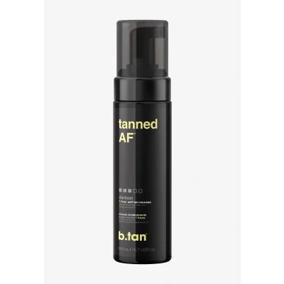 Abbildung von b.tan Tanned AF SELF TAN Mousse Selbstbräuner, Größe: 200 ml,