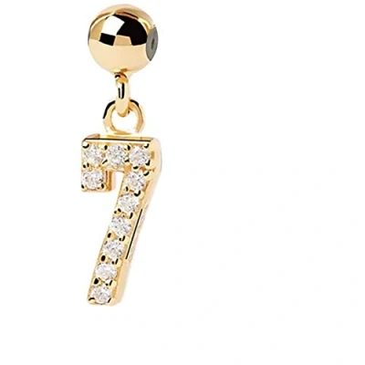 Abbildung von PdPaola Damen Charm 925er Silber Kristall One Size 88582276