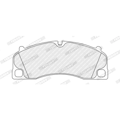 Abbildung von FERODO FDB5436 Bremsbelagsatz PORSCHE: 911 Coupe, Cayman, Boxster