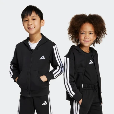 Abbildung von adidas Sportswear Kapuzensweatshirt &quot;LK 3S FL FZ HD&quot;