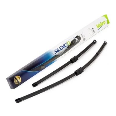 Abbildung von Scheibenwischer Valeo Silencio X.trm, Flat Blade Set 574323 vorne Rahmenlos Stiftbefestigung CITROËN: C5 II Kombi, I Kombi