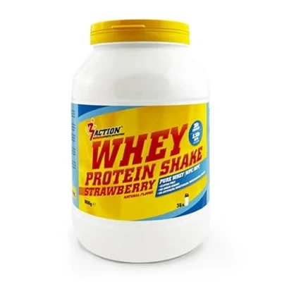 Abbildung von PROTEINPULVER WHEY ERDBEERE 900G