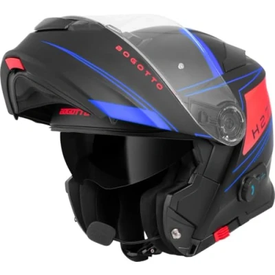 Abbildung von Bogotto Motorradhelm H271 Taog Bluetooth Klapphelm