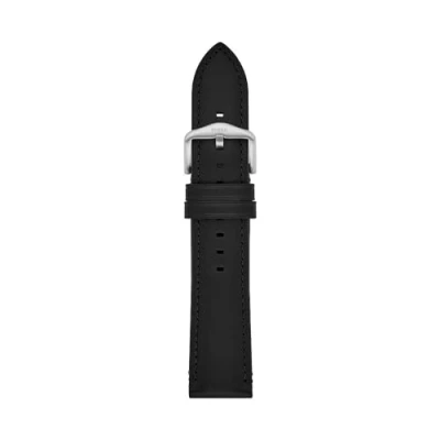 Abbildung von Fossil Uhrenband für Herren 22 mm LiteHide Leder schwarz, S221499