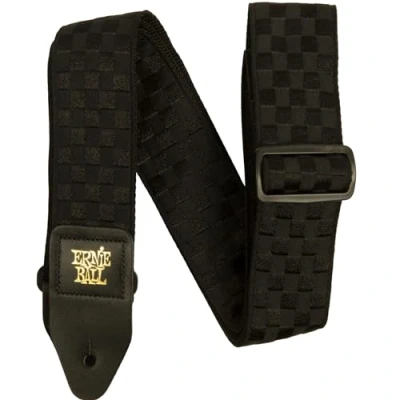 Abbildung von Ernie Ball Jacquard Gitarrengurt Black Checkers