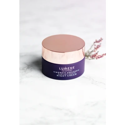 Abbildung von Lumene Nordic Ageless Night Cream Nachtpflege, Damen, Größe: 50 ml,
