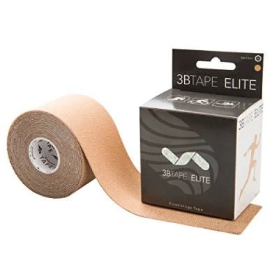 Abbildung von 3B Scientific Tape ELITE [5 m x 5 cm] Tape/Übungsband für die Unterstützung von Muskeln und Gelenken, Verbesserung Regeneration, Sport Beige
