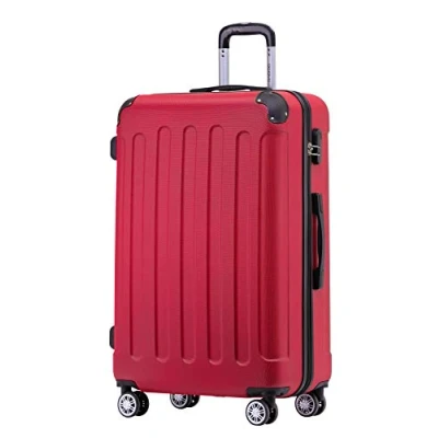 Abbildung von BEIBYE Hartschalen Koffer Trolley Rollkoffer Reisekoffer Handgepäck 4 Rollen (M L XL Set) (Chillired, L)