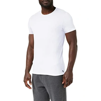 Abbildung von LVB Stretch Cotton T Shirt Girocollo Herren, Weiß, XL