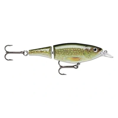 Abbildung von Rapala Unisex Adult X Rap Jointed Shad Angelköder Angelzubehör Zweigeteilter Kunstköder Süßwasser Spinnköder Locken, Pike, 13cm