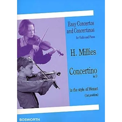 Abbildung von Concertino in D the Style of Mozart: Violin and Piano