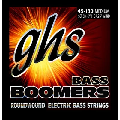 Abbildung von GHS Bass Boomers String Set, 5 String, Medium, .045 .130