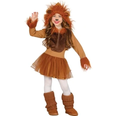 Abbildung von Fiestas Guirca Kostüm Löwe Kleid mit Kapuze für Kinder