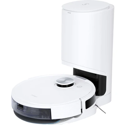 Abbildung von ECOVACS Nass Trocken Saugroboter &quot;DEEBOT N10 Plus,&quot;, 4300PA, LiDAR Navigation, Absaugstation, für Hartboden, Teppich, Weiss