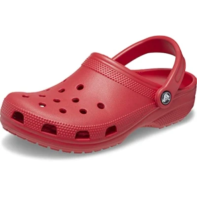 Abbildung von Crocs Unisex Classic Clog Holzschuh, Varsity Red, 33/33.5 EU
