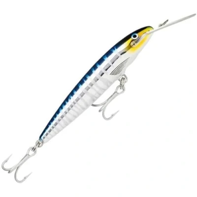 Abbildung von Rapala Countdown Magnum Angelköder Angelzubehör mit Abachiholz Konstruktion Salzwasser Spinnköder Lauftiefe 3.6 4.2m Fischköder 9cm, 17g Hergestellt in Estland Wahoo UV