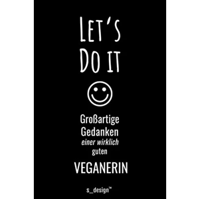 Abbildung von Notizbuch für Veganer / Veganerin: Originelle Geschenk Idee [120 Seiten liniertes blanko Papier ]