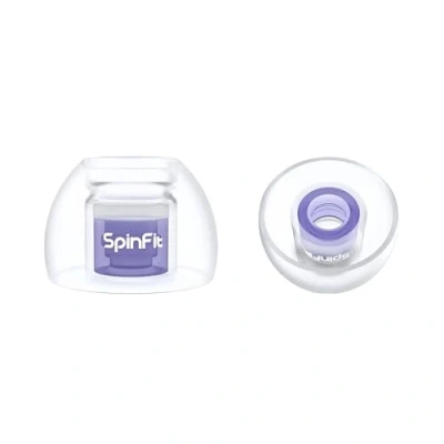 Abbildung von SpinFit Omni for True Wireless Earbuds &amp; IEMs M Patentierte Silikon Ohrstöpsel als Ersatz (1 Paar) (3,7 mm Düsendurchmesser)