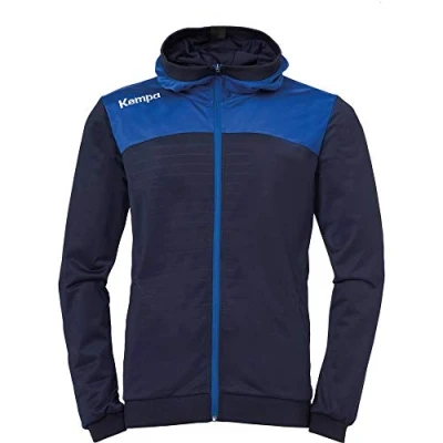 Abbildung von Kempa Herren Emotion 2.0 Kapuzenjacke, Marine/Royal, M
