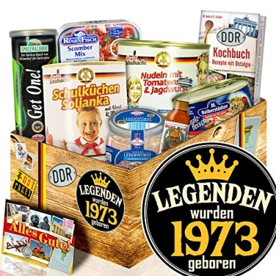 Abbildung von Legenden 1973 Geschenkset DDR Geschenk Geburtstag Ehemann