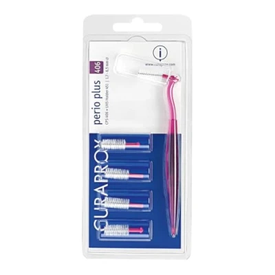 Abbildung von Curaprox perio Cps 406 1,7 6,5mm 1 Halt.+5 Bü.