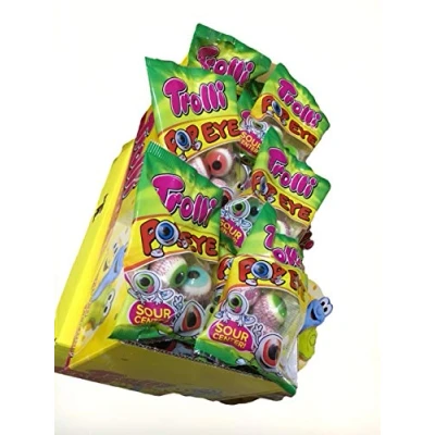 Abbildung von Trolli POP EYE / Glotzer 84 Stück 21 x 75g. Tüten a 4