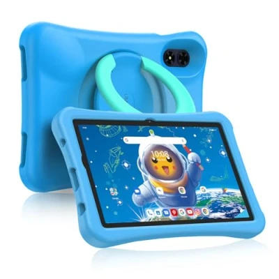 Abbildung von UMIDIGI Kinder Tablet 10,1 Zoll Android 13, G2 AB 3 Jahre 8GB(4+4) RAM+64GB ROM/1TB, Augenschutz 1280 * 800HD, WiFi6, 6000mAh 8MP+8MP mit Eva Etui/OTG/Type C Grau