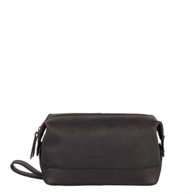 Abbildung von Burkely Vintage Riley Kulturbeutel black