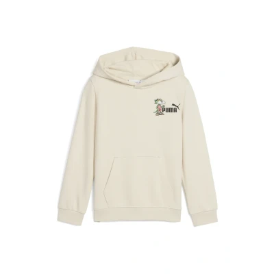 Abbildung von Super Puma Hoodie Kinder Mit Print Alpine Snow Größe: 5 6Y