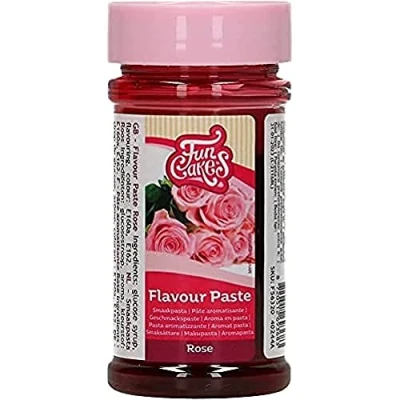 Abbildung von FunCakes Geschmackpaste Rose: Lebensmittelpaste, großartiger Geschmack, perfekt zum Dekorieren von Kuchen, geeignet für Teig und Füllungen. 120 g.