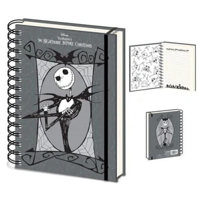 Abbildung von empireposter Nightmare Before Christmas Spooky Notizbuch A5, Spiralbindung, Ringbuch, Block