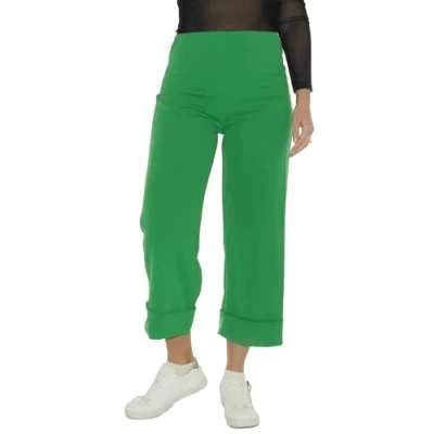 Abbildung von YESET Culotte 7/8 Kurze Hose Schlupfhose Stretch Ankle YPMCUL2113 Gruen 42 2XL