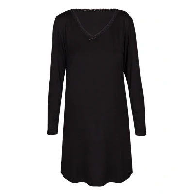 Abbildung von Sassa Casual Comfort Nachthemd, Damen, Größe: 40, Black