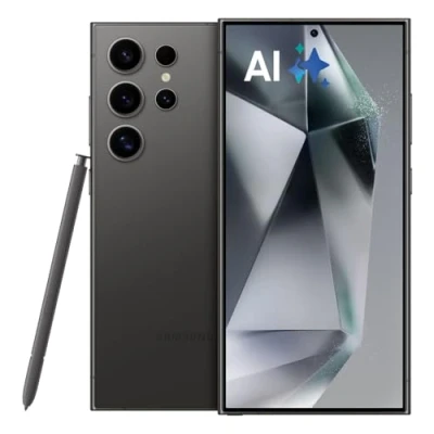 Abbildung von Samsung Galaxy S24 Ultra 256GB S928 Schwarz Enterprise Edition mit klarmobil Vertrag im o2 Telefónica Netz unbegrenzt telefonieren + 50000 MB 4G