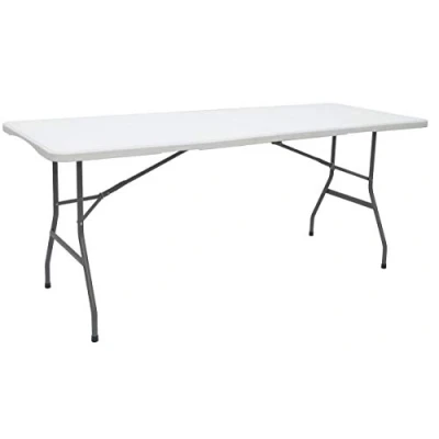 Abbildung von AMANKA 110kg Gartentisch 180 x 70 cm Wetterfest Klappbar Esstisch für 6 Personen Klapptisch