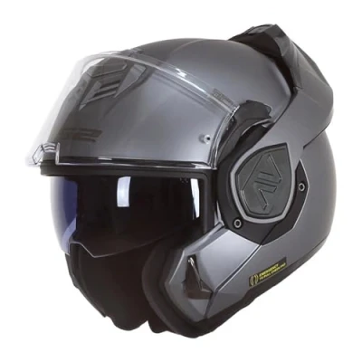 Abbildung von LS2, Klapphelm Motorrad ADVANT SOLID Matt Titanium, L